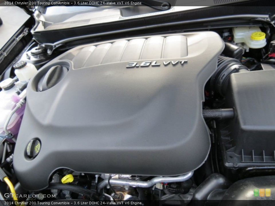 3.6 Liter DOHC 24-Valve VVT V6 Engine for the 2014 Chrysler 200 #85207907