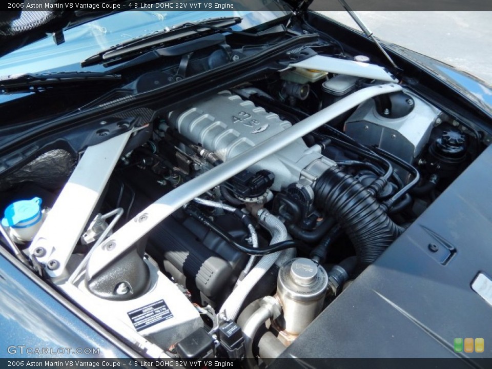4.3 Liter DOHC 32V VVT V8 Engine for the 2006 Aston Martin V8 Vantage #85215785