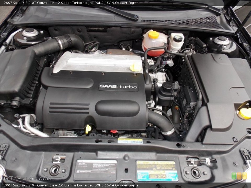2.0 Liter Turbocharged DOHC 16V 4 Cylinder Engine for the 2007 Saab 9-3 #85235223