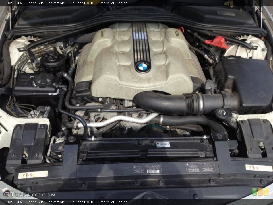 4.4 Liter DOHC 32 Valve V8 Engine for the 2005 BMW 6 Series #85236371