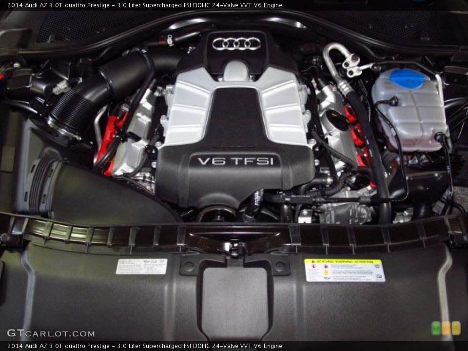 3.0 Liter Supercharged FSI DOHC 24-Valve VVT V6 Engine for the 2014 Audi A7 #85238267