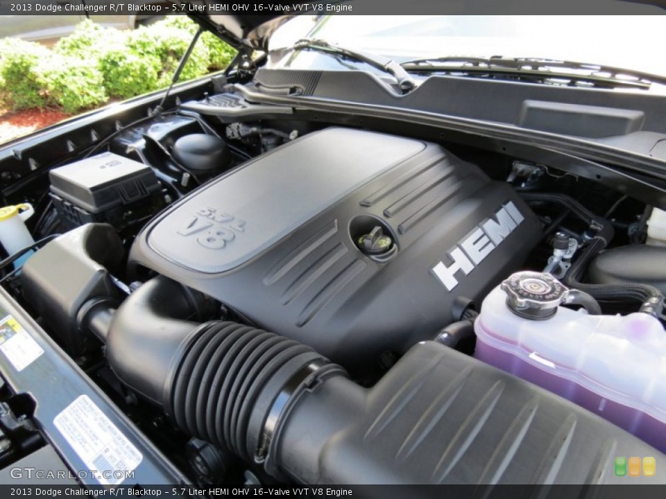 5.7 Liter HEMI OHV 16-Valve VVT V8 Engine for the 2013 Dodge Challenger #85239337