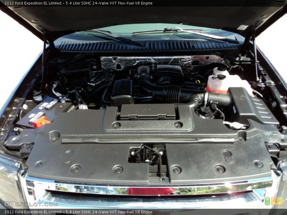 5.4 Liter SOHC 24-Valve VVT Flex-Fuel V8 Engine for the 2012 Ford Expedition #85249439