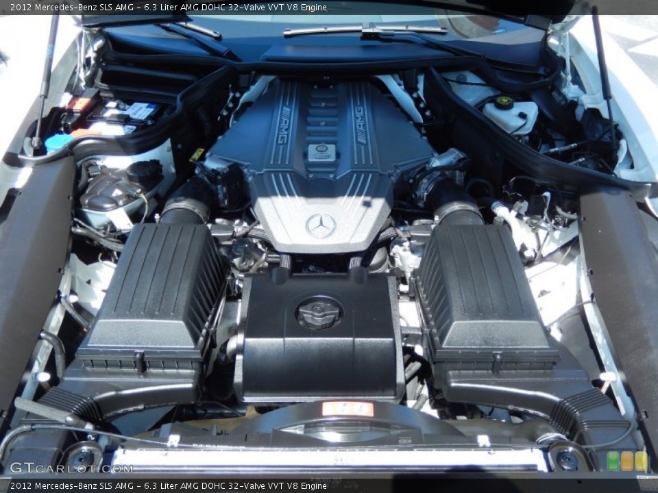6.3 Liter AMG DOHC 32-Valve VVT V8 Engine for the 2012 Mercedes-Benz SLS #85263588