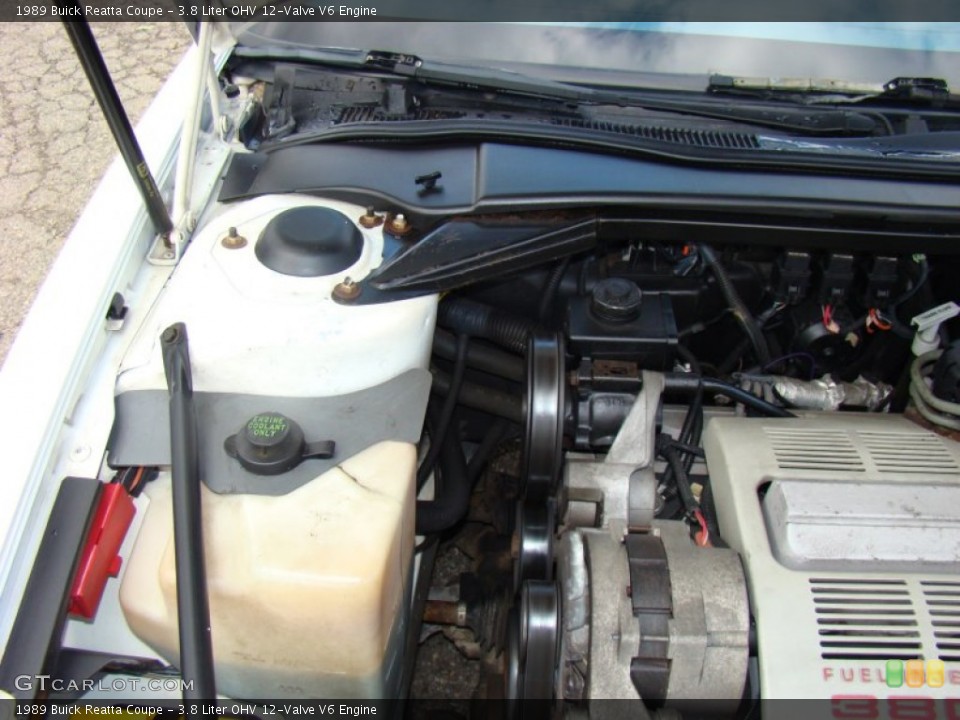 3.8 Liter OHV 12-Valve V6 Engine for the 1989 Buick Reatta #85277258