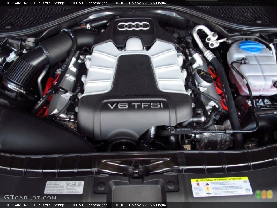 3.0 Liter Supercharged FSI DOHC 24-Valve VVT V6 Engine for the 2014 Audi A7 #85289564