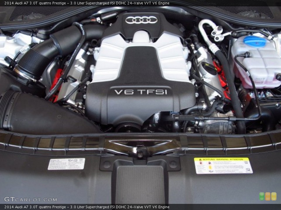 3.0 Liter Supercharged FSI DOHC 24-Valve VVT V6 Engine for the 2014 Audi A7 #85290254