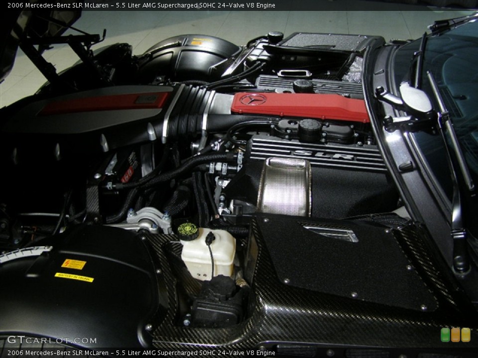 5.5 Liter AMG Supercharged SOHC 24-Valve V8 Engine for the 2006 Mercedes-Benz SLR #85292