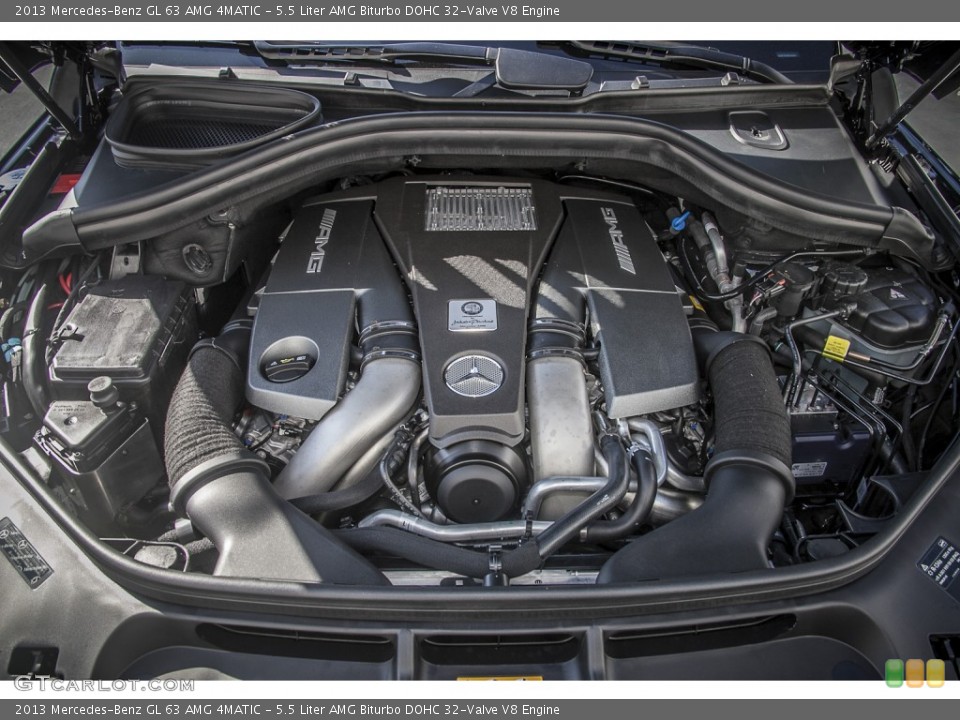 5.5 Liter AMG Biturbo DOHC 32-Valve V8 Engine for the 2013 Mercedes-Benz GL #85298816