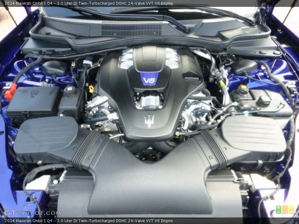 3.0 Liter DI Twin-Turbocharged DOHC 24-Valve VVT V6 Engine for the 2014 Maserati Ghibli #85307117