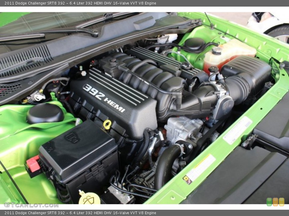 6.4 Liter 392 HEMI OHV 16-Valve VVT V8 Engine for the 2011 Dodge Challenger #85307675