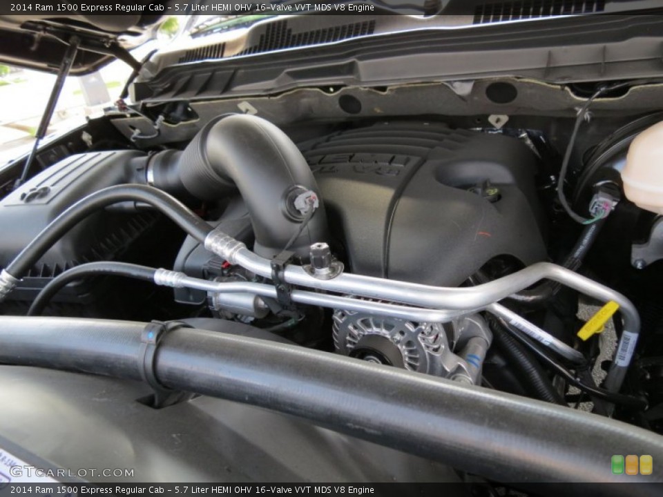 5.7 Liter HEMI OHV 16-Valve VVT MDS V8 Engine for the 2014 Ram 1500 #85312625