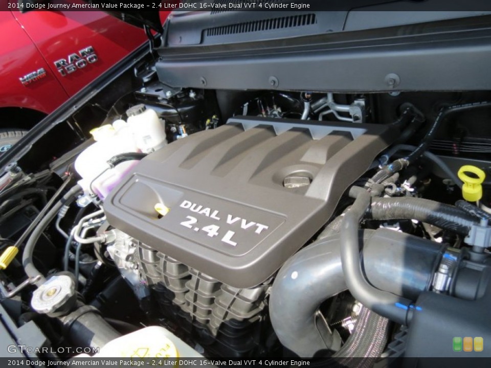 2.4 Liter DOHC 16-Valve Dual VVT 4 Cylinder Engine for the 2014 Dodge Journey #85315169