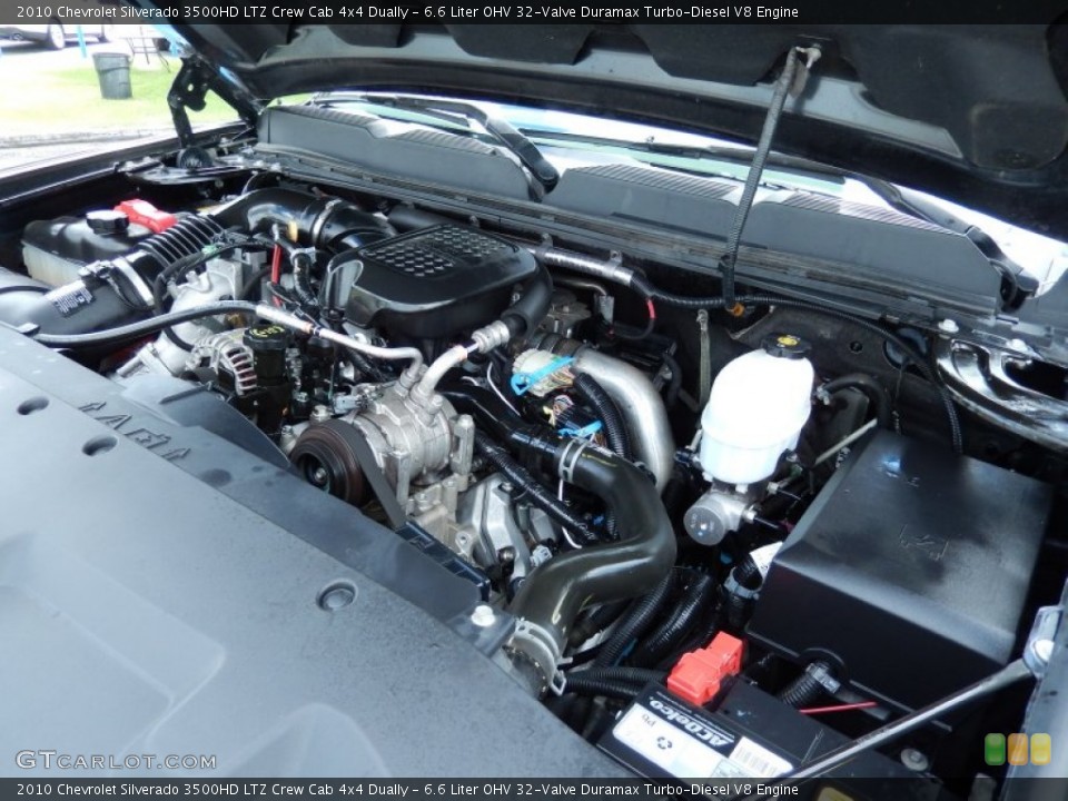 6.6 Liter OHV 32-Valve Duramax Turbo-Diesel V8 Engine for the 2010 Chevrolet Silverado 3500HD #85316705