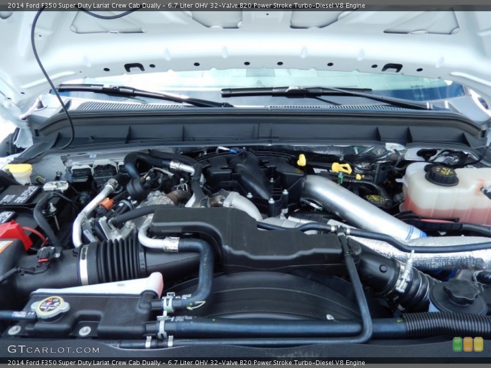 6.7 Liter OHV 32-Valve B20 Power Stroke Turbo-Diesel V8 Engine for the 2014 Ford F350 Super Duty #85316987