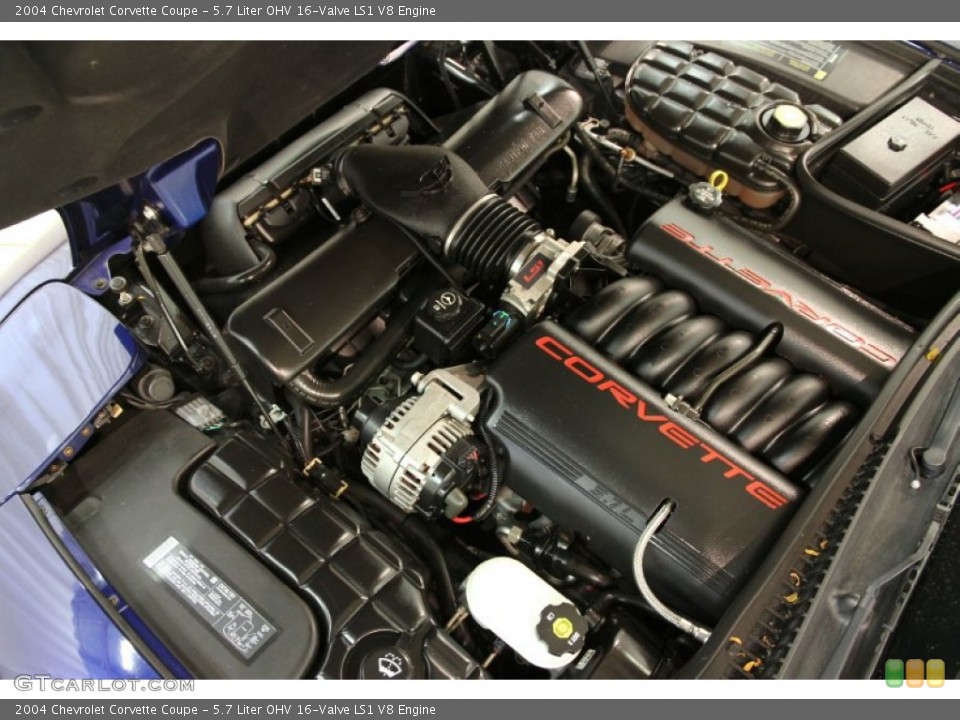 5.7 Liter OHV 16-Valve LS1 V8 Engine for the 2004 Chevrolet Corvette #85319096