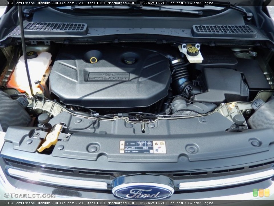 2.0 Liter GTDI Turbocharged DOHC 16-Valve Ti-VCT EcoBoost 4 Cylinder Engine for the 2014 Ford Escape #85319180