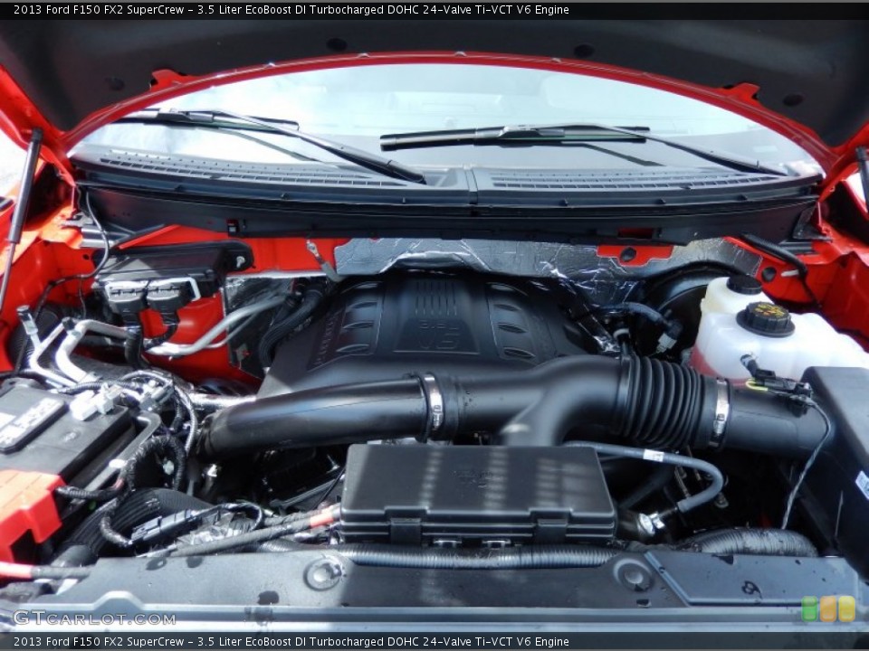 3.5 Liter EcoBoost DI Turbocharged DOHC 24-Valve Ti-VCT V6 Engine for the 2013 Ford F150 #85320705
