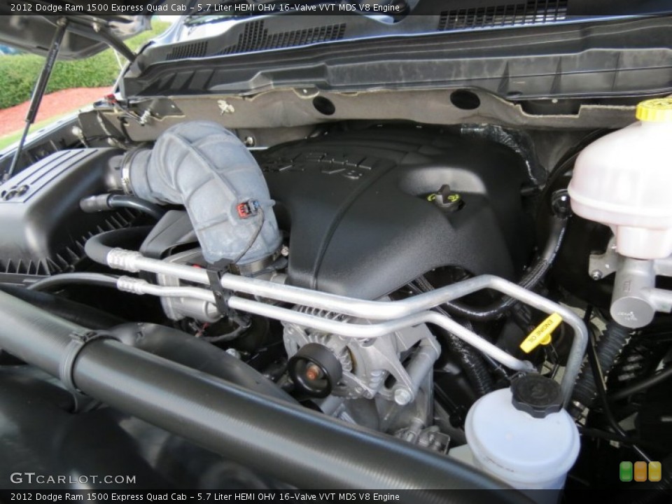 5.7 Liter HEMI OHV 16-Valve VVT MDS V8 Engine for the 2012 Dodge Ram 1500 #85344863