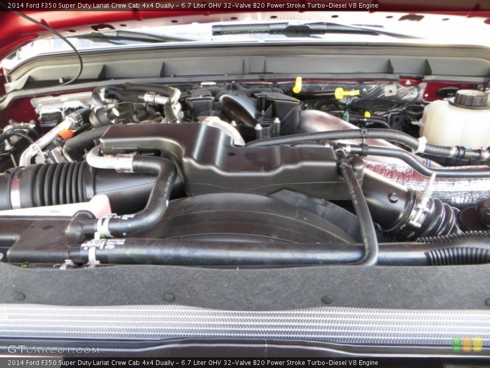 6.7 Liter OHV 32-Valve B20 Power Stroke Turbo-Diesel V8 Engine for the 2014 Ford F350 Super Duty #85350668