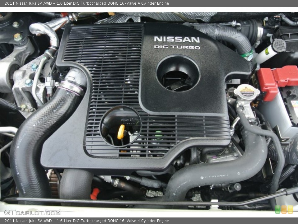 1.6 Liter DIG Turbocharged DOHC 16-Valve 4 Cylinder Engine for the 2011 Nissan Juke #85352396