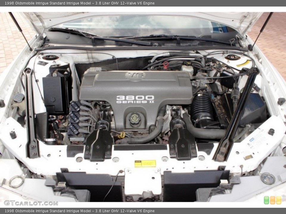 3.8 Liter OHV 12-Valve V6 Engine for the 1998 Oldsmobile Intrigue #85355585