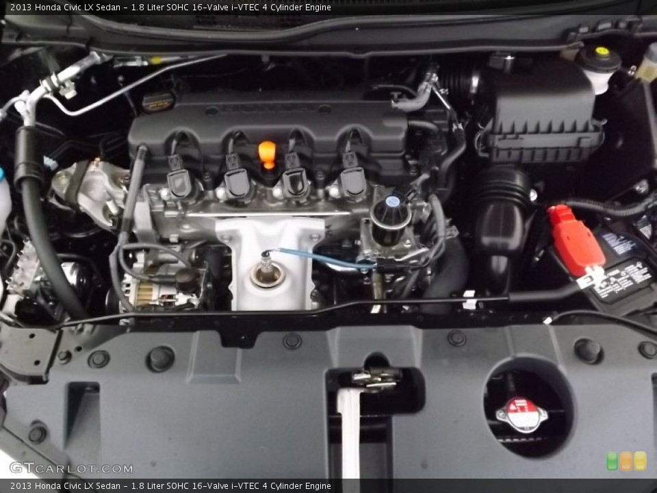 1.8 Liter SOHC 16-Valve i-VTEC 4 Cylinder Engine for the 2013 Honda Civic #85370080