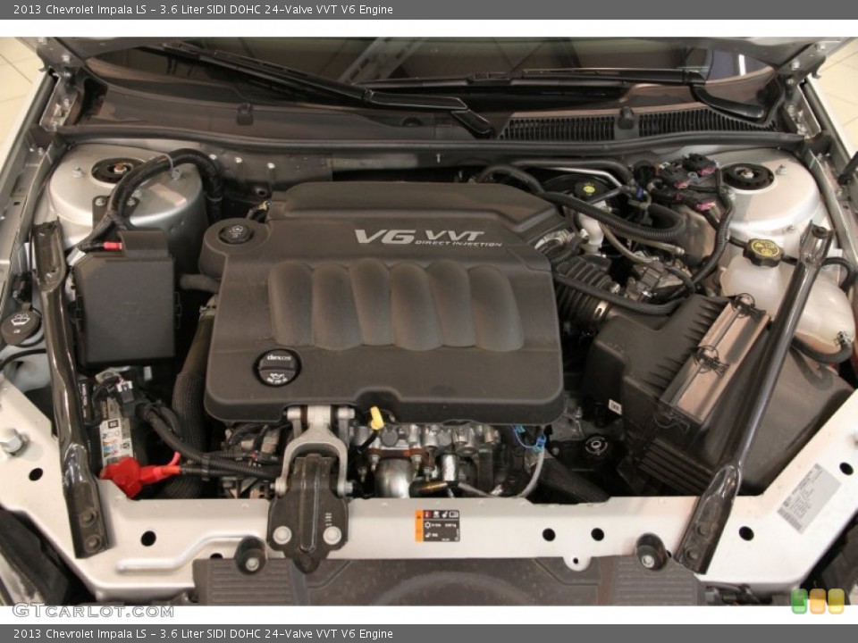 3.6 Liter SIDI DOHC 24-Valve VVT V6 2013 Chevrolet Impala Engine