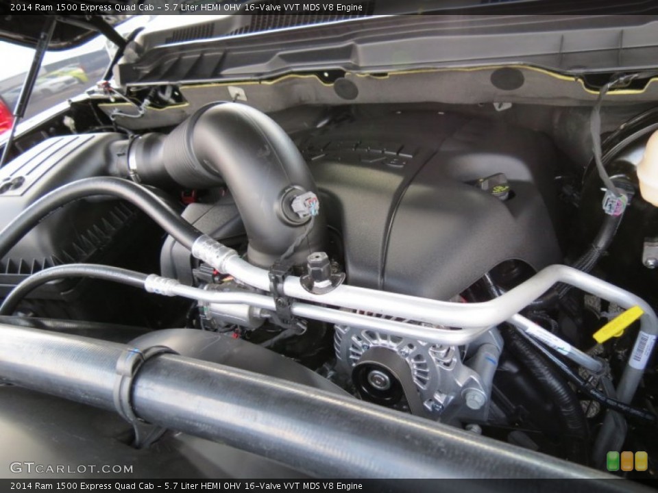 5.7 Liter HEMI OHV 16-Valve VVT MDS V8 Engine for the 2014 Ram 1500 #85395247