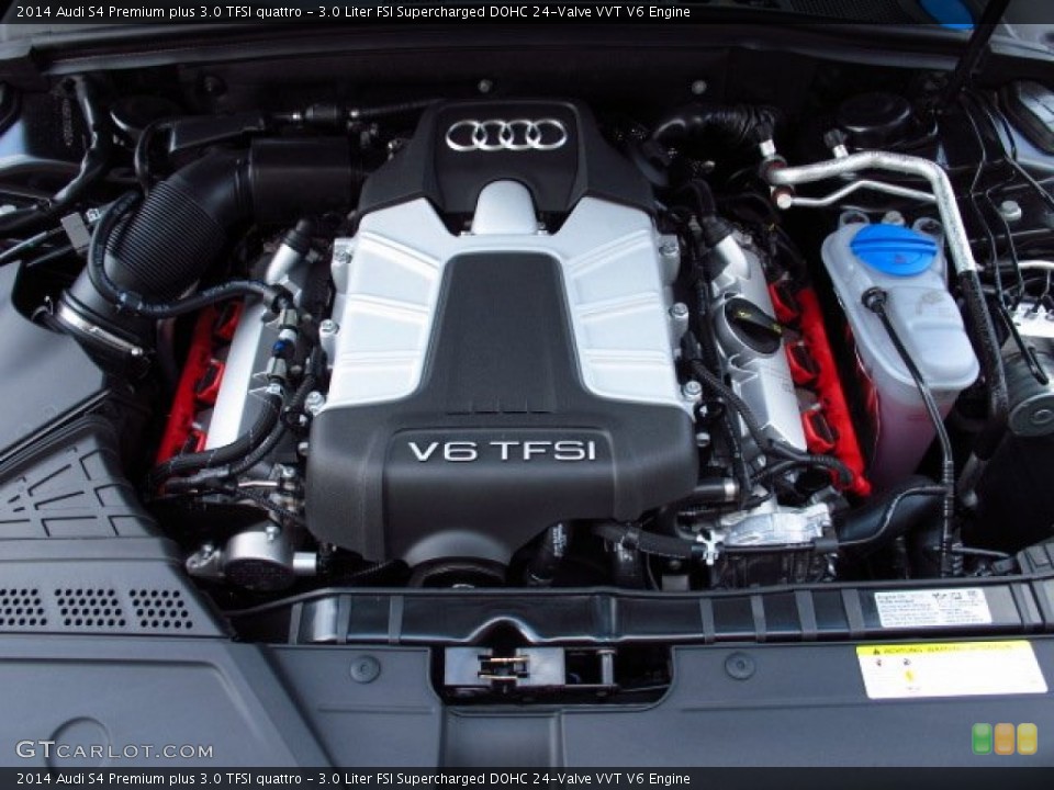3.0 Liter FSI Supercharged DOHC 24-Valve VVT V6 Engine for the 2014 Audi S4 #85395907