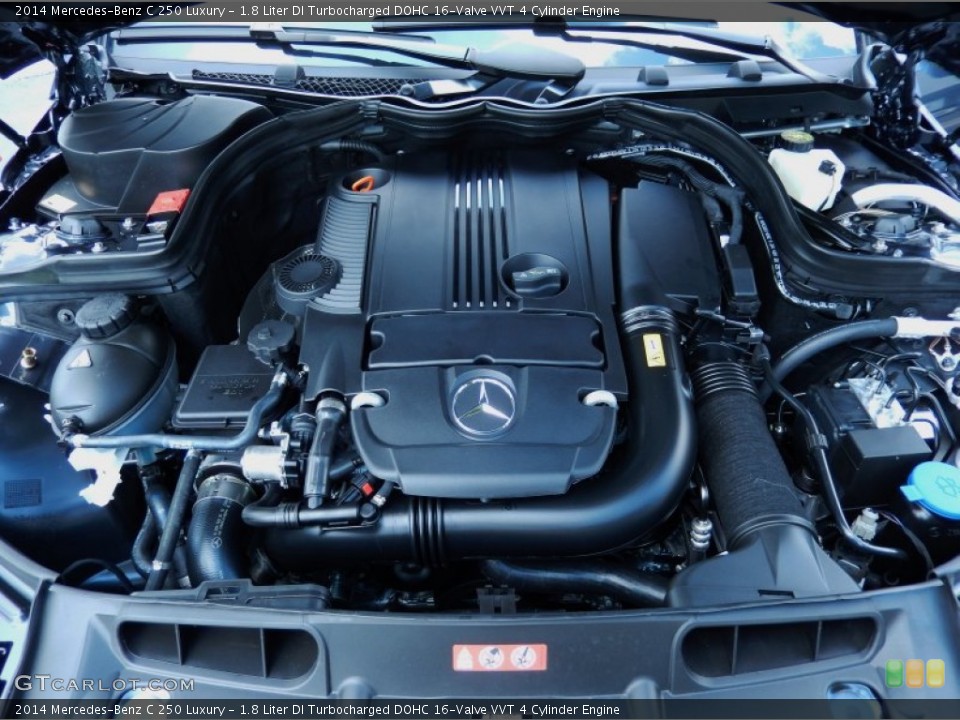1.8 Liter DI Turbocharged DOHC 16-Valve VVT 4 Cylinder Engine for the 2014 Mercedes-Benz C #85418889