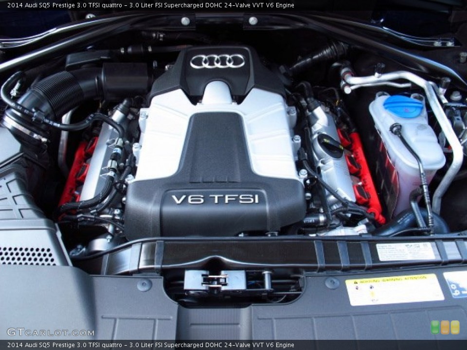 3.0 Liter FSI Supercharged DOHC 24-Valve VVT V6 Engine for the 2014 Audi SQ5 #85425039