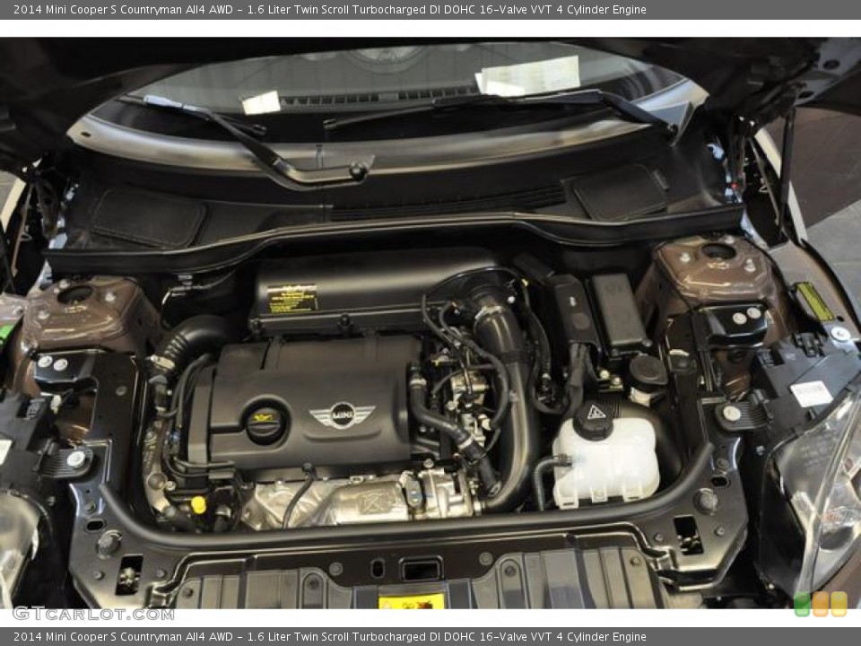 1.6 Liter Twin Scroll Turbocharged DI DOHC 16-Valve VVT 4 Cylinder Engine for the 2014 Mini Cooper #85427544
