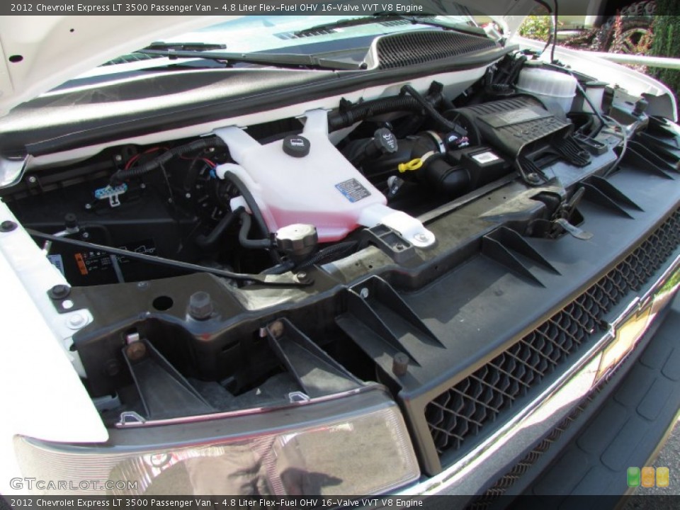 4.8 Liter Flex-Fuel OHV 16-Valve VVT V8 Engine for the 2012 Chevrolet Express #85433286