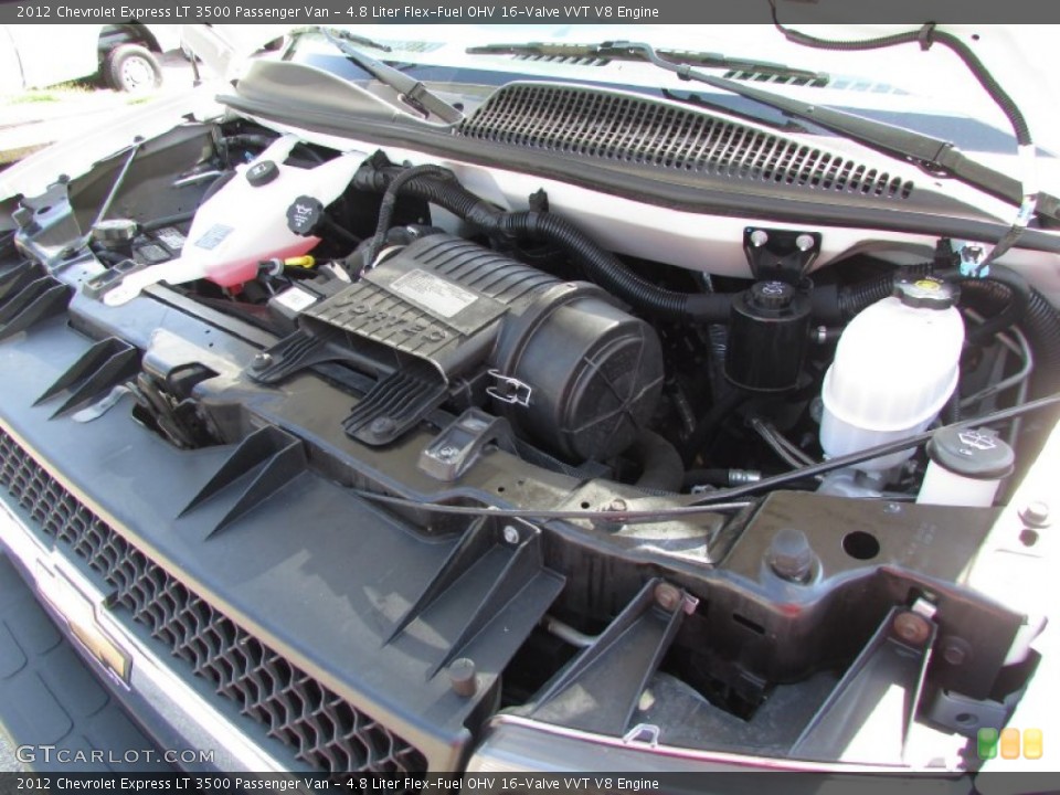 4.8 Liter Flex-Fuel OHV 16-Valve VVT V8 Engine for the 2012 Chevrolet Express #85433310