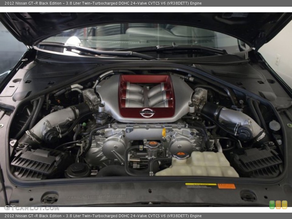 3.8 Liter Twin-Turbocharged DOHC 24-Valve CVTCS V6 (VR38DETT) Engine for the 2012 Nissan GT-R #85434260