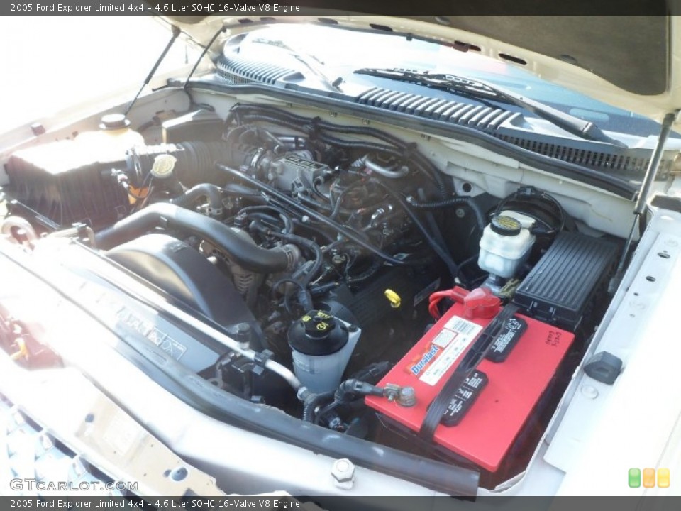 4.6 Liter SOHC 16-Valve V8 Engine for the 2005 Ford Explorer #85441737