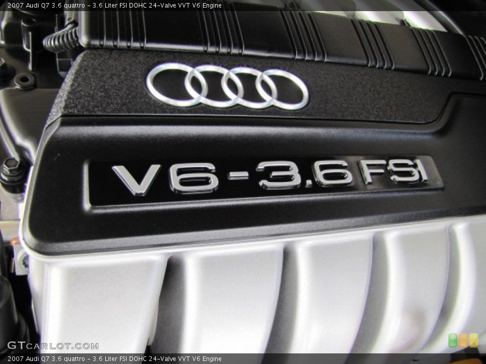 3.6 Liter FSI DOHC 24-Valve VVT V6 Engine for the 2007 Audi Q7 #85460538