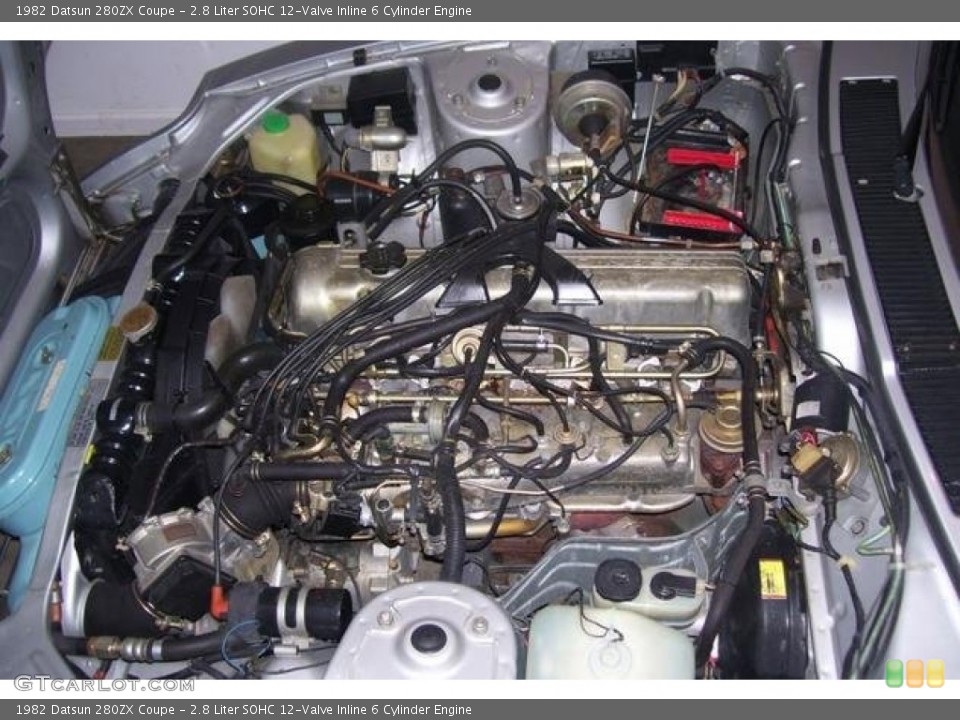 2.8 Liter SOHC 12-Valve Inline 6 Cylinder Engine for the 1982 Datsun 280ZX #85500918