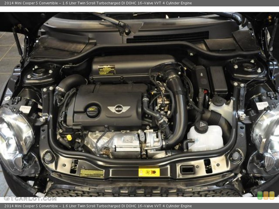 1.6 Liter Twin Scroll Turbocharged DI DOHC 16-Valve VVT 4 Cylinder Engine for the 2014 Mini Cooper #85504097