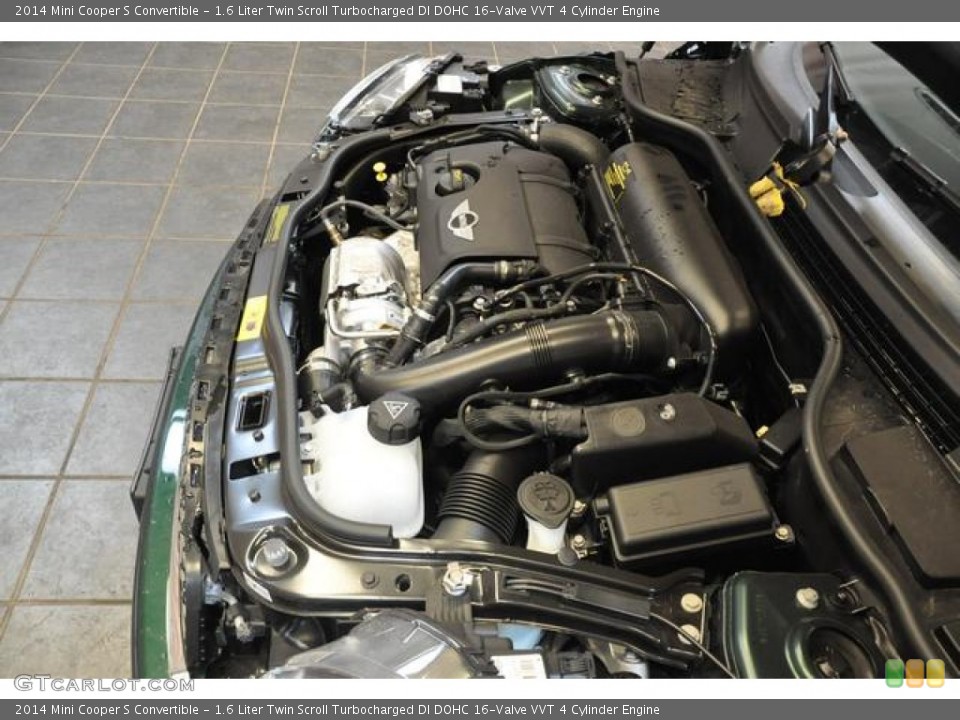 1.6 Liter Twin Scroll Turbocharged DI DOHC 16-Valve VVT 4 Cylinder Engine for the 2014 Mini Cooper #85507910