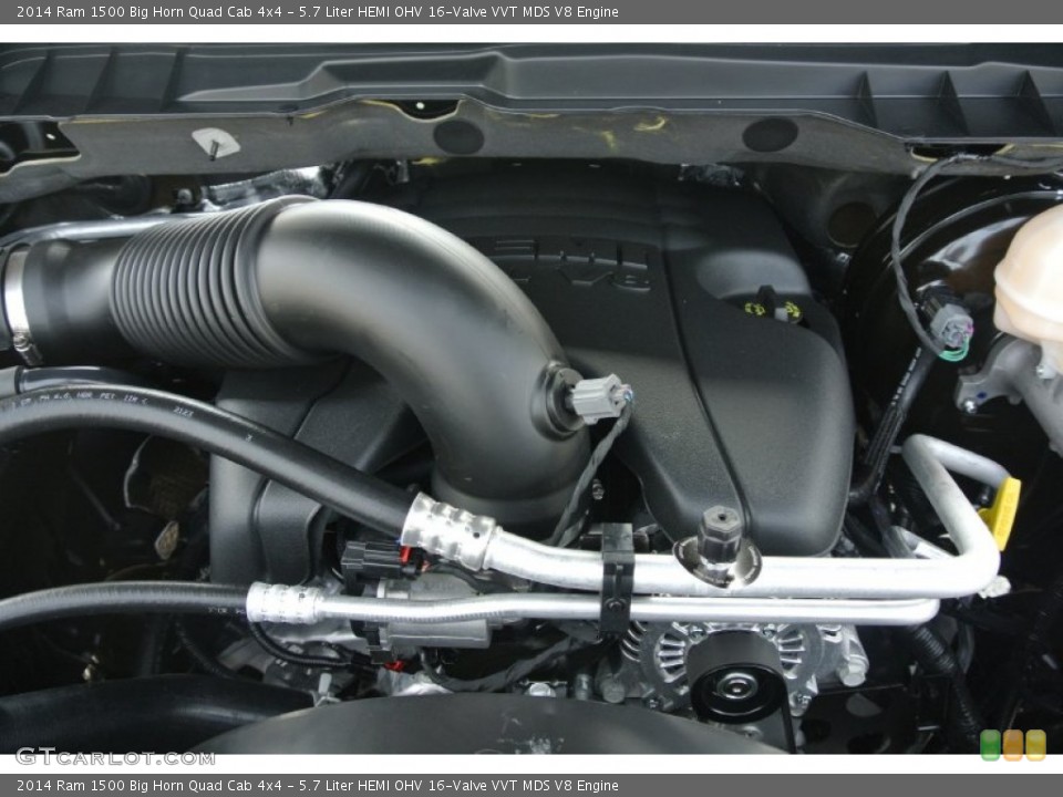 5.7 Liter HEMI OHV 16-Valve VVT MDS V8 Engine for the 2014 Ram 1500 #85508006