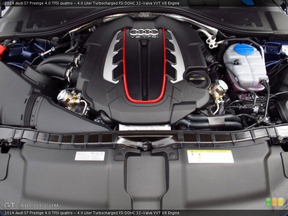 4.0 Liter Turbocharged FSI DOHC 32-Valve VVT V8 Engine for the 2014 Audi S7 #85508834