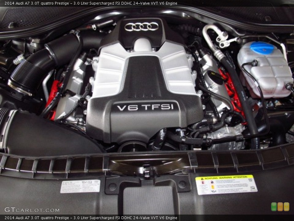 3.0 Liter Supercharged FSI DOHC 24-Valve VVT V6 Engine for the 2014 Audi A7 #85510157