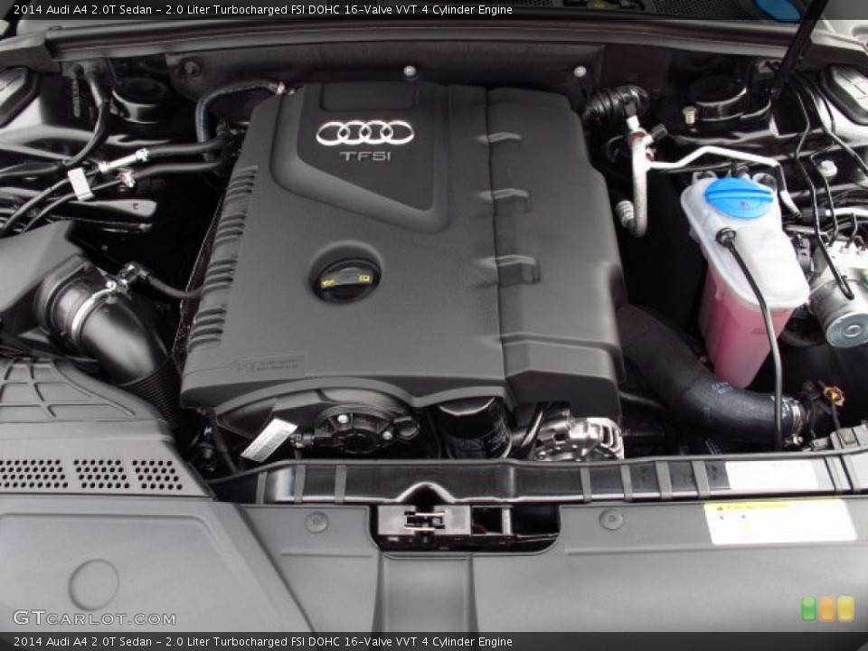 2.0 Liter Turbocharged FSI DOHC 16-Valve VVT 4 Cylinder Engine for the 2014 Audi A4 #85510682