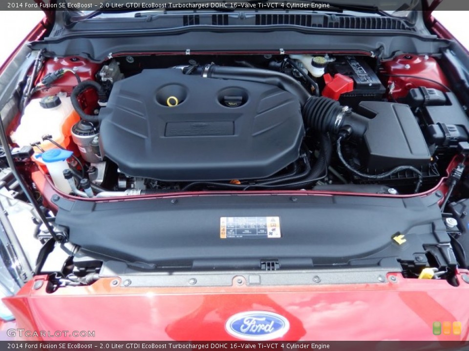 2.0 Liter GTDI EcoBoost Turbocharged DOHC 16-Valve Ti-VCT 4 Cylinder Engine for the 2014 Ford Fusion #85518026
