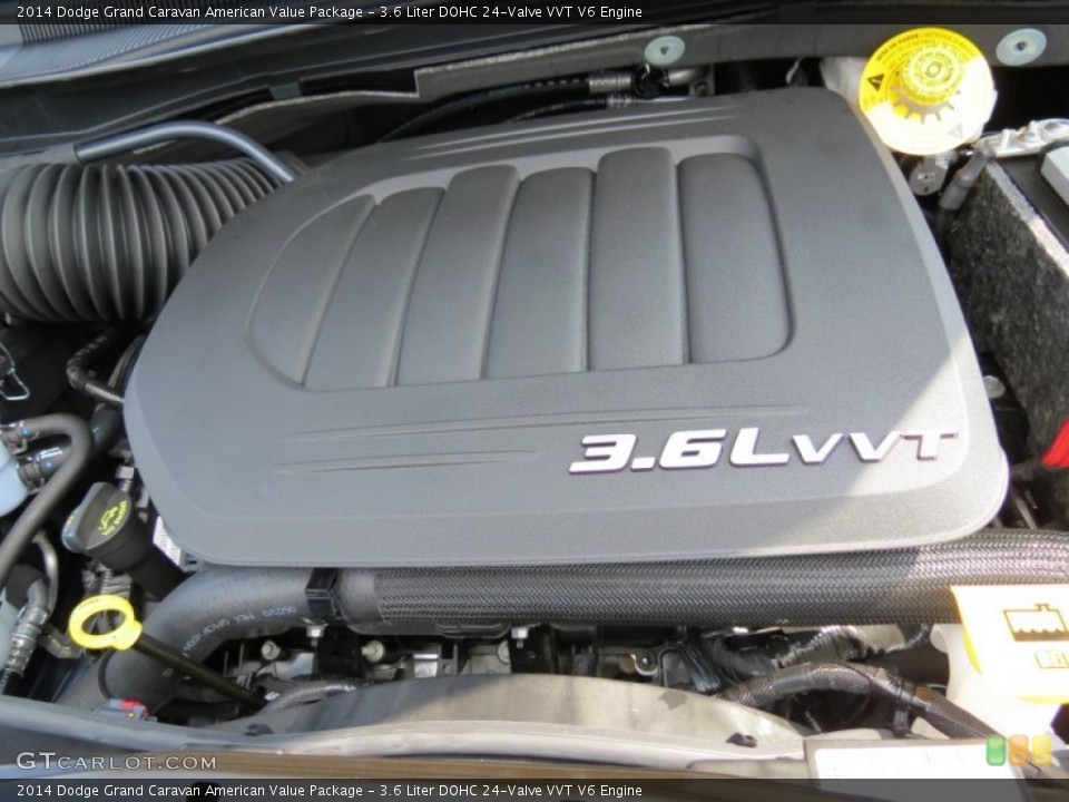 3.6 Liter DOHC 24-Valve VVT V6 Engine for the 2014 Dodge Grand Caravan #85522049