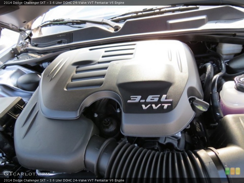 3.6 Liter DOHC 24-Valve VVT Pentastar V6 Engine for the 2014 Dodge Challenger #85522286