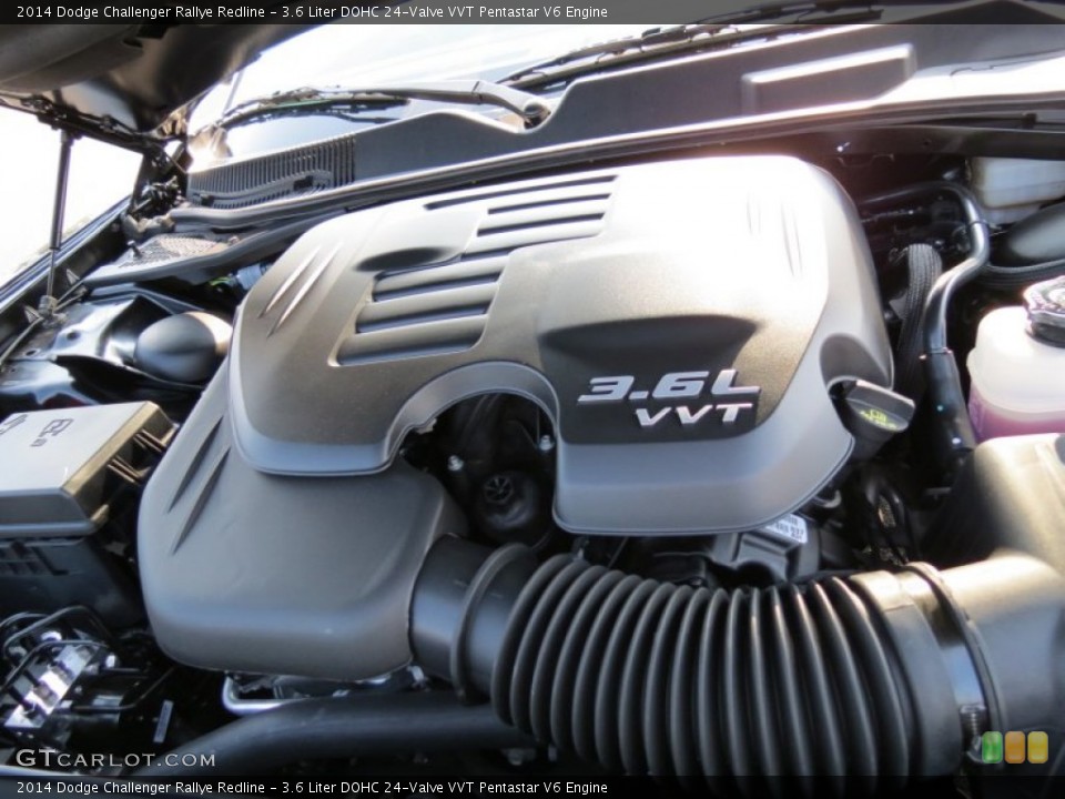 3.6 Liter DOHC 24-Valve VVT Pentastar V6 Engine for the 2014 Dodge Challenger #85522538