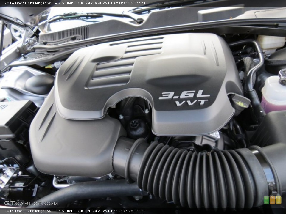 3.6 Liter DOHC 24-Valve VVT Pentastar V6 Engine for the 2014 Dodge Challenger #85523027